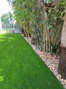 Residential side yard
